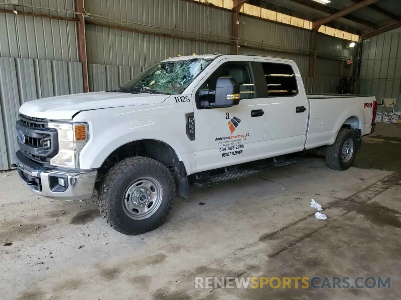 1 Photograph of a damaged car 1FT7W2BN7NEF21924 FORD F250 2022