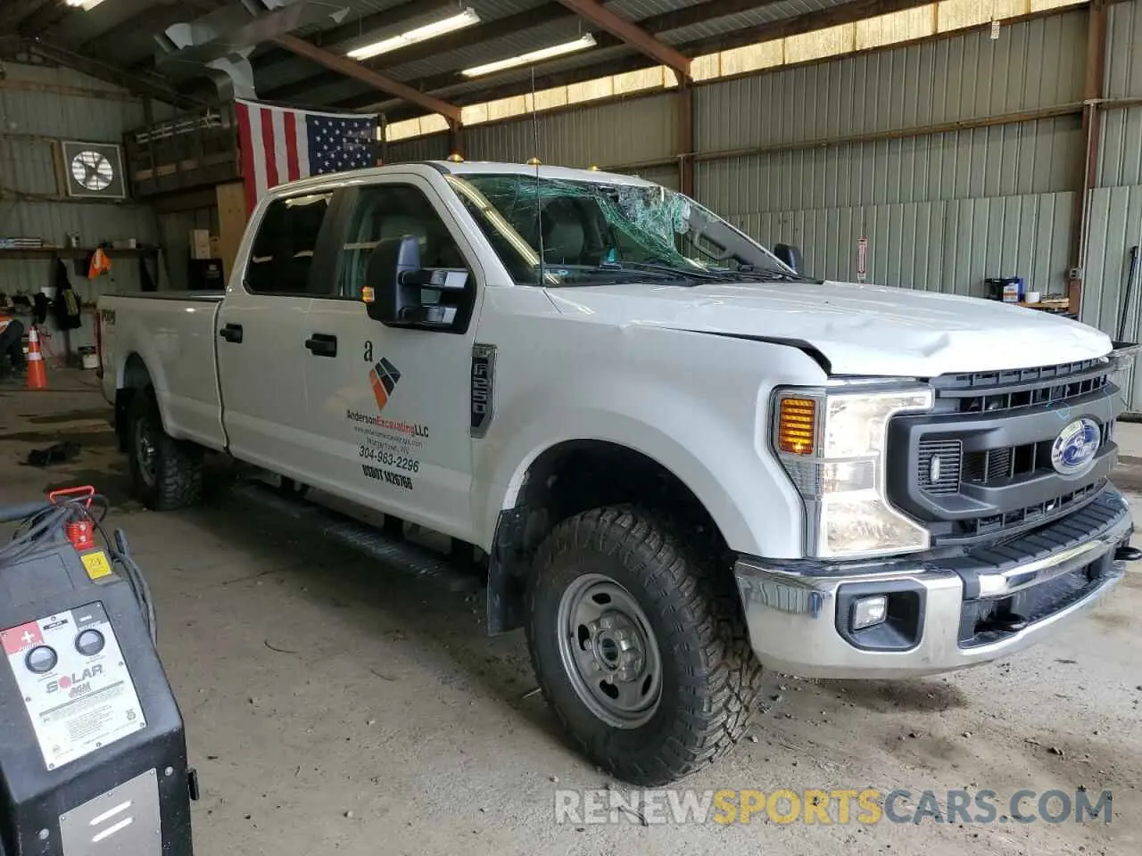 4 Photograph of a damaged car 1FT7W2BN7NEF21924 FORD F250 2022