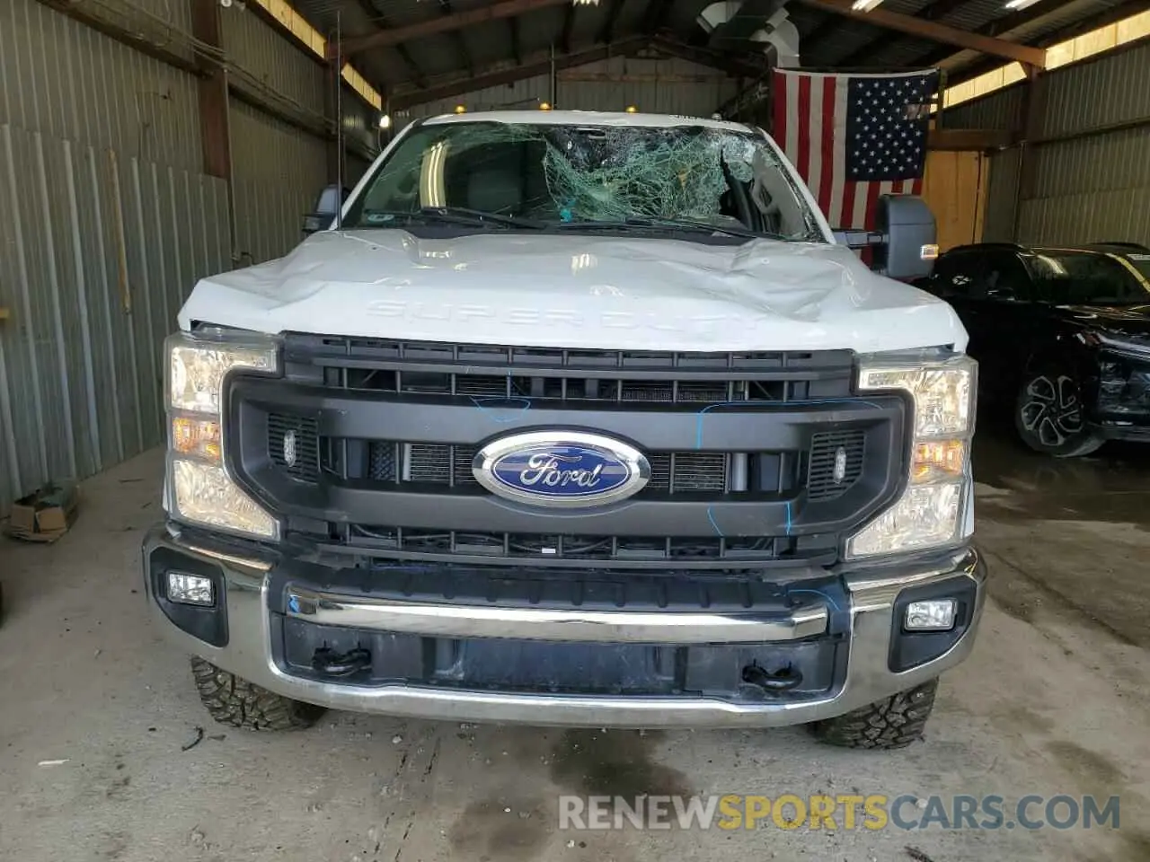 5 Photograph of a damaged car 1FT7W2BN7NEF21924 FORD F250 2022