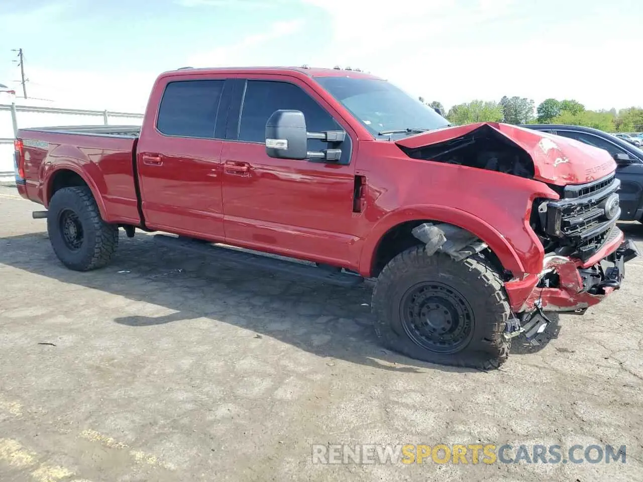 4 Photograph of a damaged car 1FT7W2BN9NED09719 FORD F250 2022