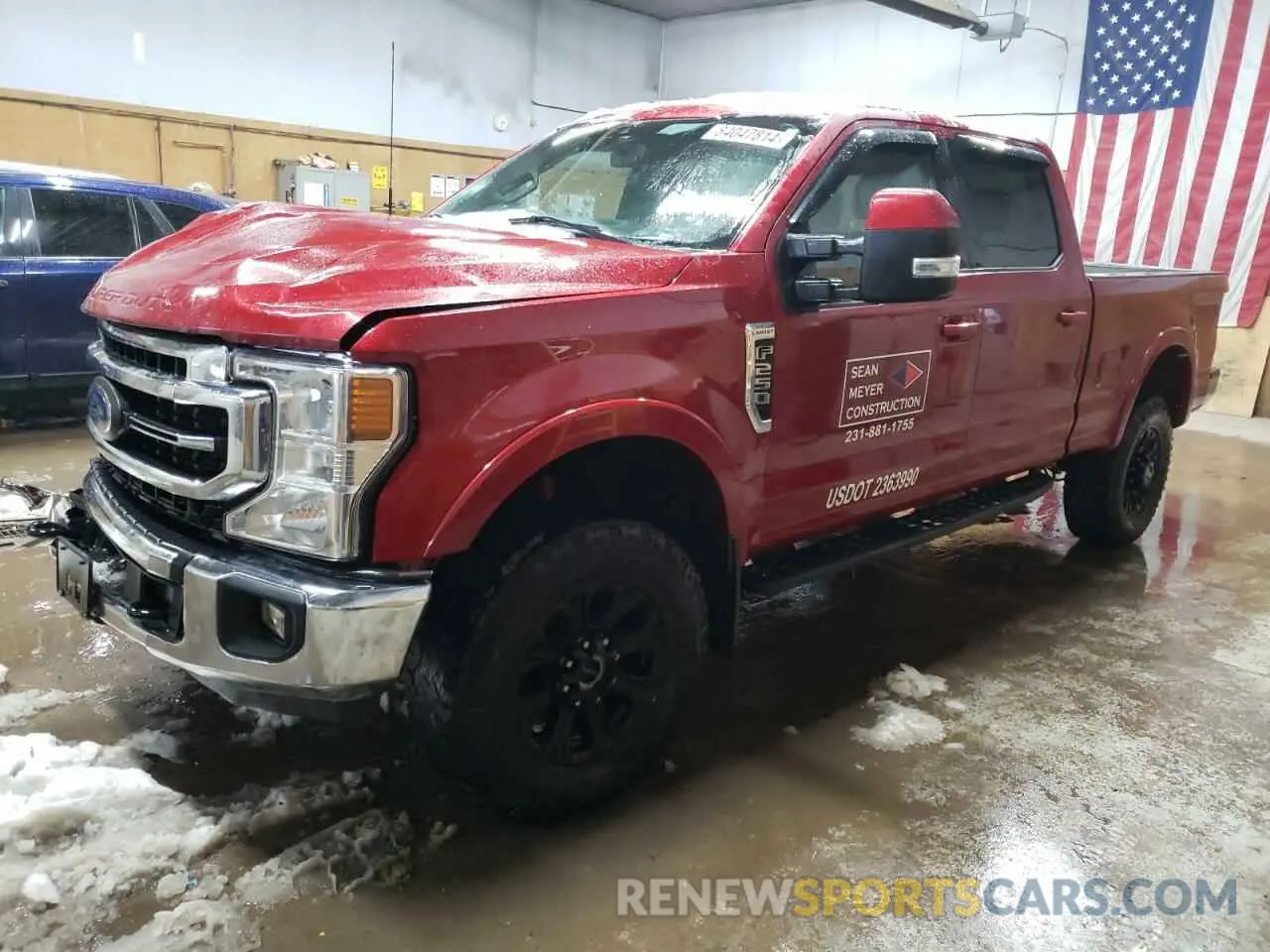 1 Photograph of a damaged car 1FT7W2BNXNED03489 FORD F250 2022