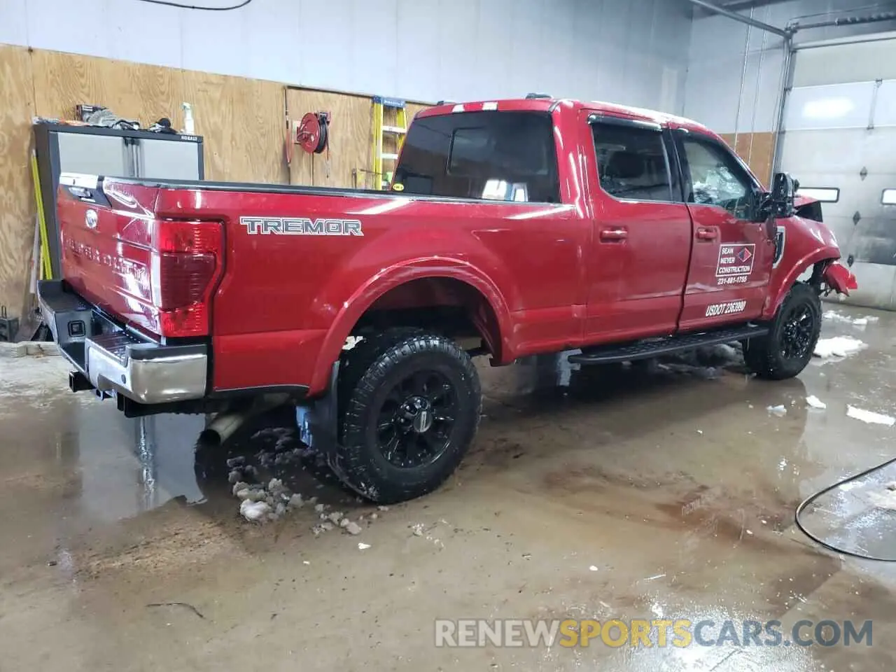 3 Photograph of a damaged car 1FT7W2BNXNED03489 FORD F250 2022