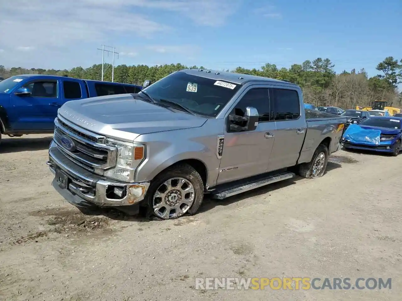 1 Photograph of a damaged car 1FT7W2BT0NED69368 FORD F250 2022