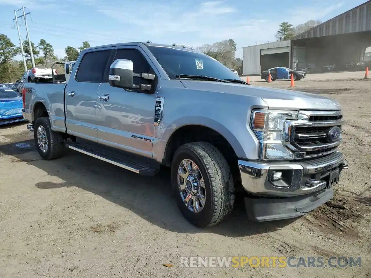 4 Photograph of a damaged car 1FT7W2BT0NED69368 FORD F250 2022