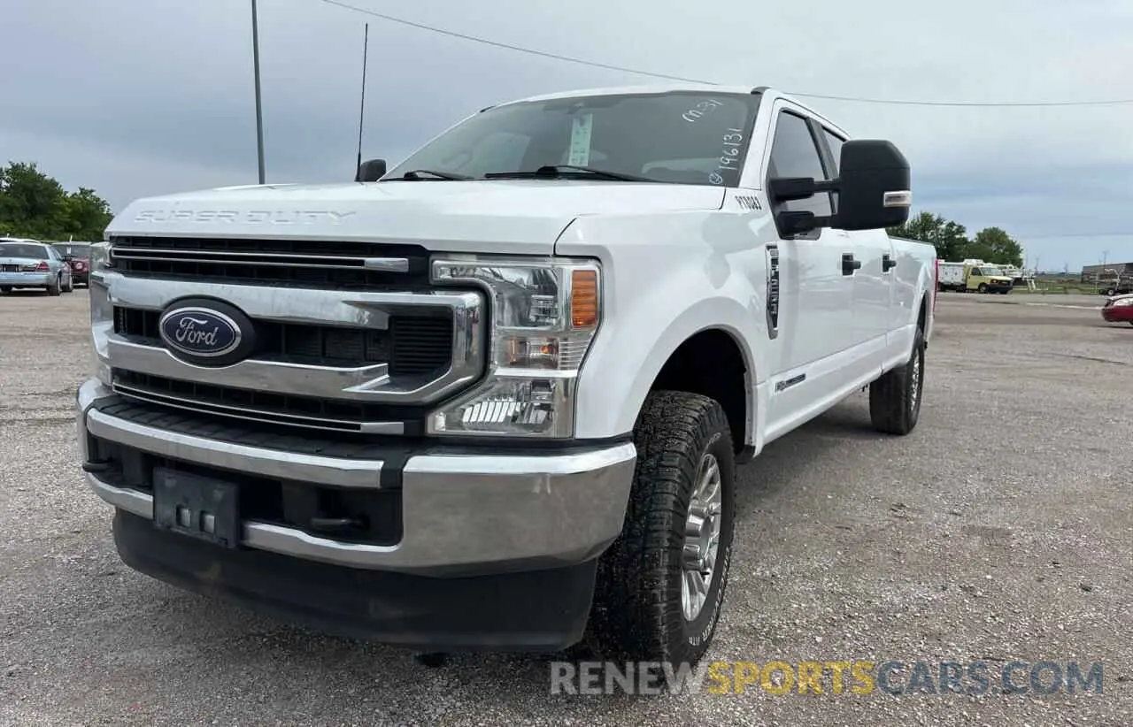 2 Photograph of a damaged car 1FT7W2BT0NEE18083 FORD F250 2022