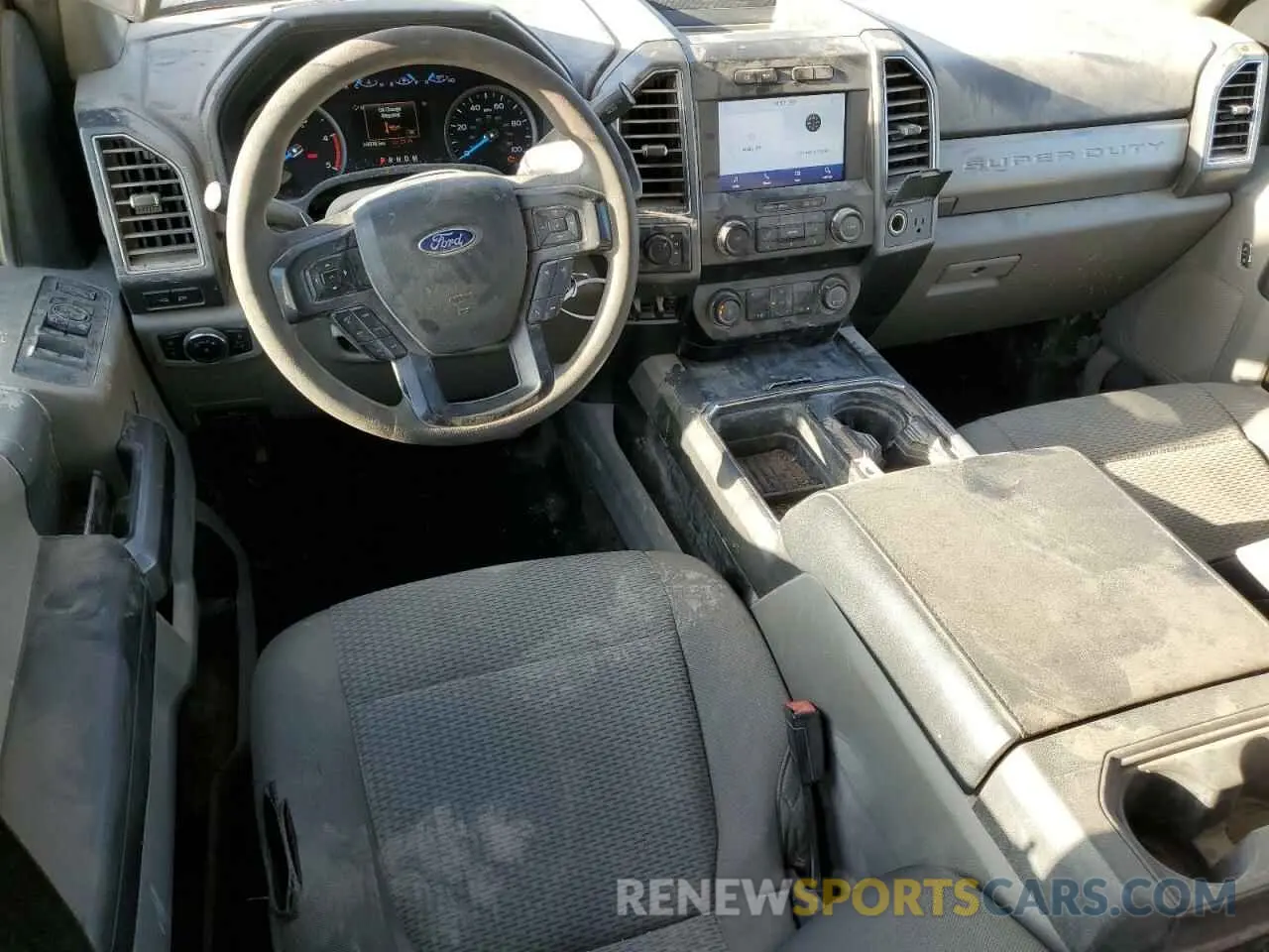 8 Photograph of a damaged car 1FT7W2BT0NEF03683 FORD F250 2022