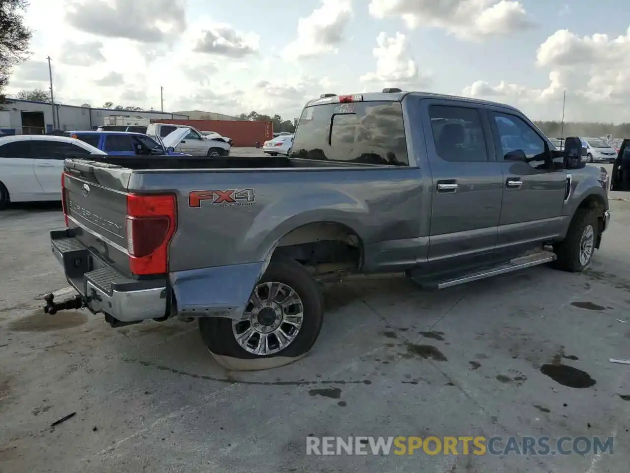 3 Photograph of a damaged car 1FT7W2BT1NEC57114 FORD F250 2022