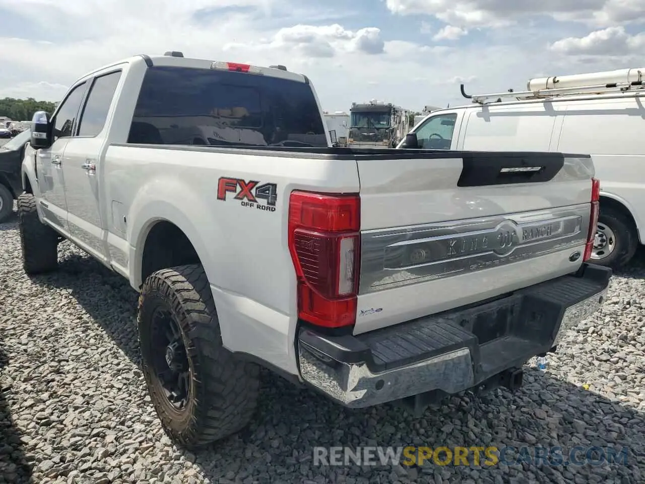 2 Photograph of a damaged car 1FT7W2BT1NED73574 FORD F250 2022