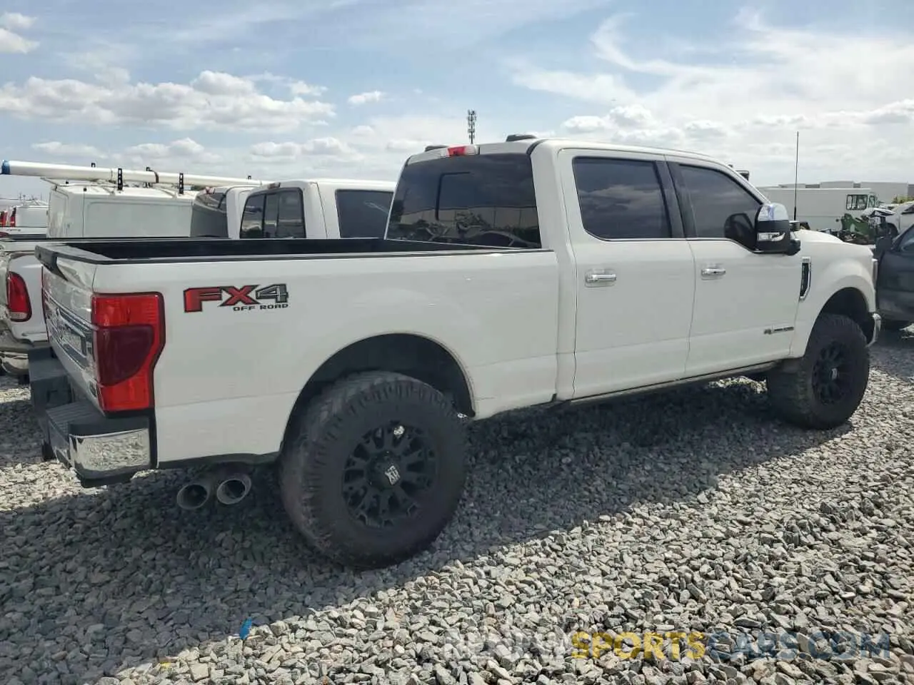 3 Photograph of a damaged car 1FT7W2BT1NED73574 FORD F250 2022