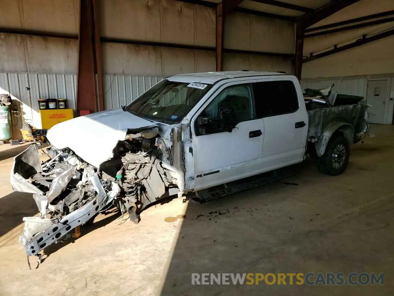 1 Photograph of a damaged car 1FT7W2BT1NEE58379 FORD F250 2022
