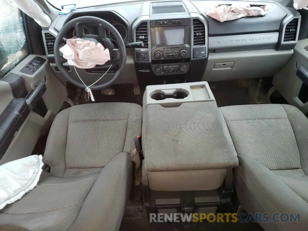 8 Photograph of a damaged car 1FT7W2BT1NEE58379 FORD F250 2022