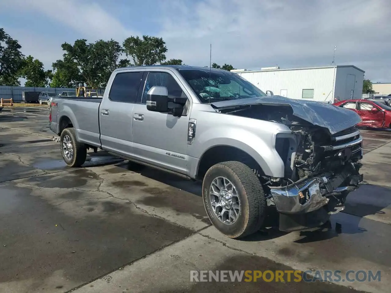 4 Photograph of a damaged car 1FT7W2BT2NED75527 FORD F250 2022