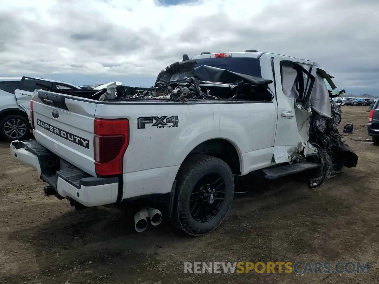 3 Photograph of a damaged car 1FT7W2BT3NEF26116 FORD F250 2022