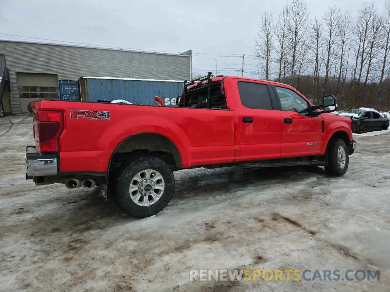 3 Photograph of a damaged car 1FT7W2BT4NEE10231 FORD F250 2022