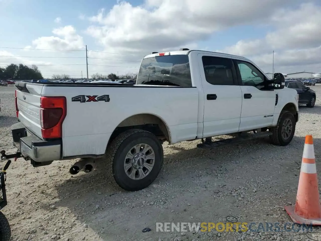 3 Photograph of a damaged car 1FT7W2BT4NEF60114 FORD F250 2022