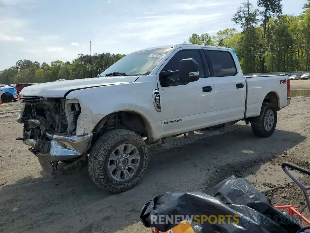 1 Photograph of a damaged car 1FT7W2BT4NEG36401 FORD F250 2022