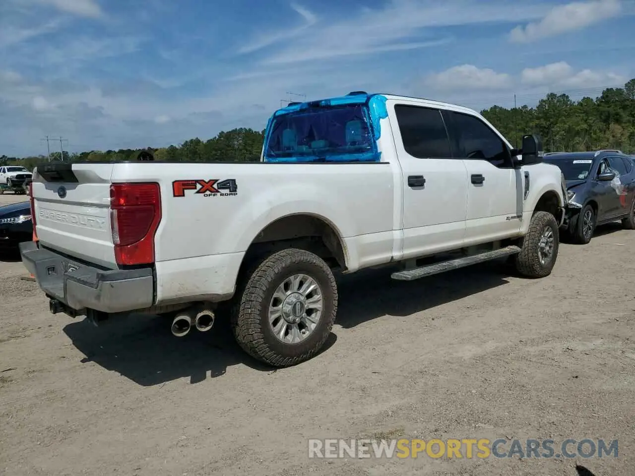 3 Photograph of a damaged car 1FT7W2BT4NEG36401 FORD F250 2022