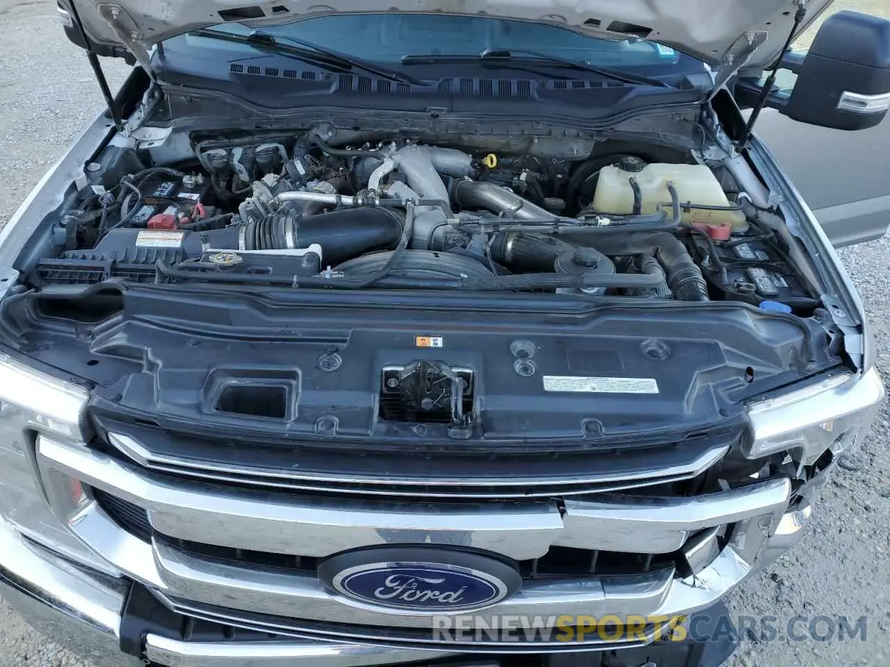 11 Photograph of a damaged car 1FT7W2BT5NEG42563 FORD F250 2022