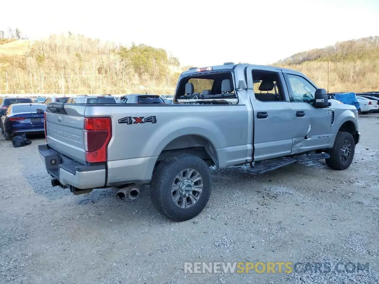 3 Photograph of a damaged car 1FT7W2BT5NEG42563 FORD F250 2022