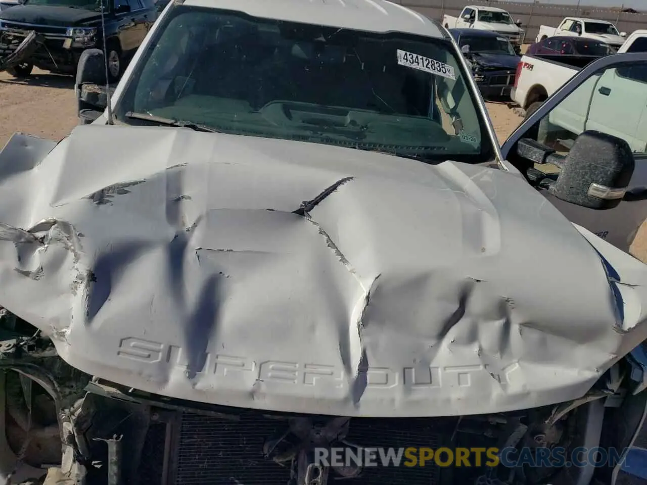 11 Photograph of a damaged car 1FT7W2BT6NEC15036 FORD F250 2022