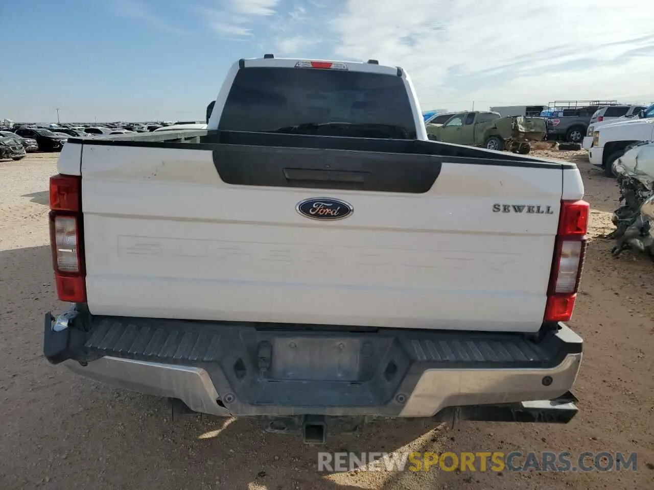 6 Photograph of a damaged car 1FT7W2BT6NEC15036 FORD F250 2022