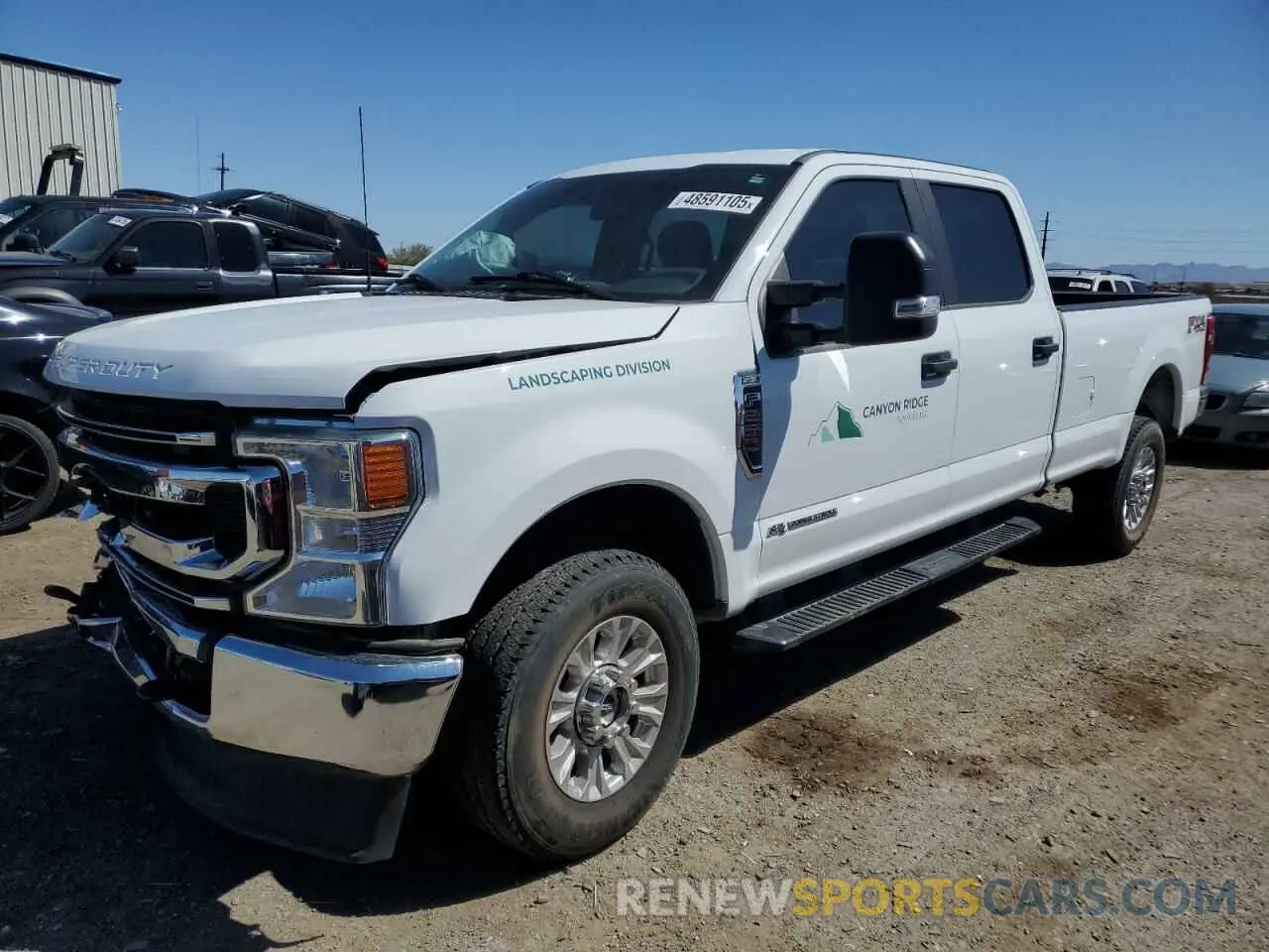 1 Photograph of a damaged car 1FT7W2BT6NED41171 FORD F250 2022