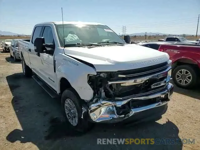 10 Photograph of a damaged car 1FT7W2BT6NED41171 FORD F250 2022