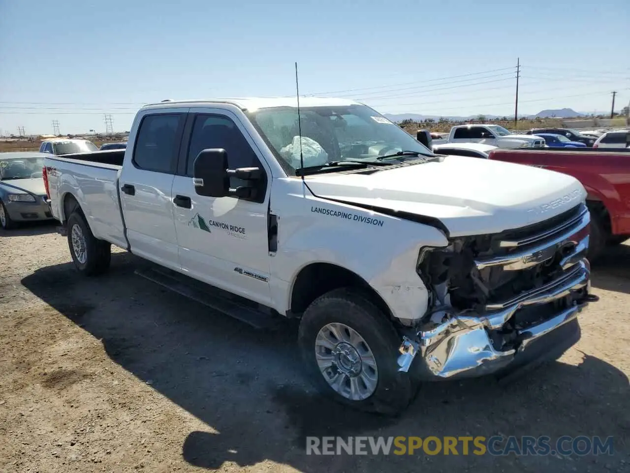 4 Photograph of a damaged car 1FT7W2BT6NED41171 FORD F250 2022