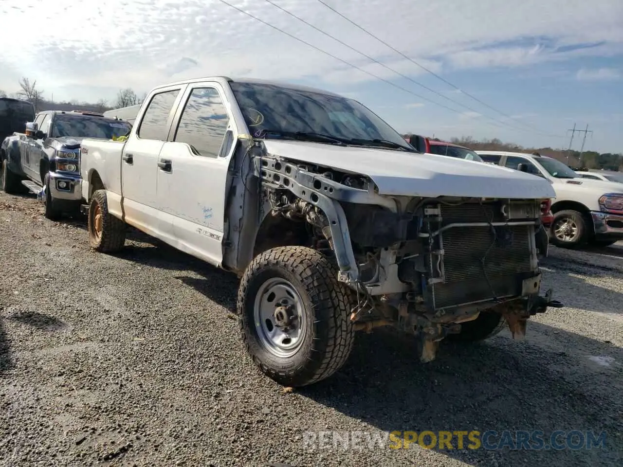 4 Photograph of a damaged car 1FT7W2BT6NEF01386 FORD F250 2022