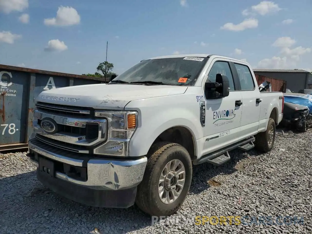 1 Photograph of a damaged car 1FT7W2BT7NEE89975 FORD F250 2022