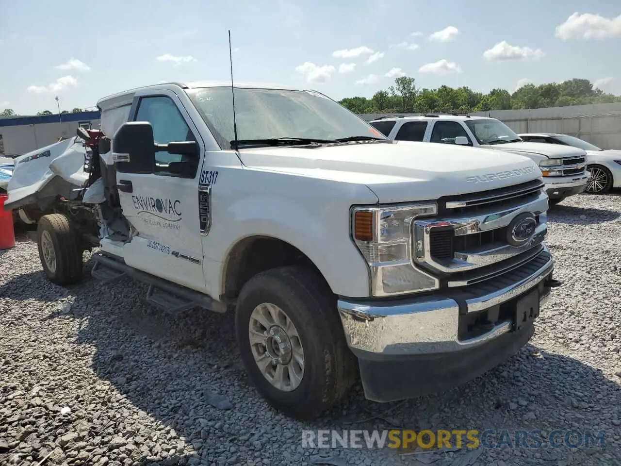 4 Photograph of a damaged car 1FT7W2BT7NEE89975 FORD F250 2022