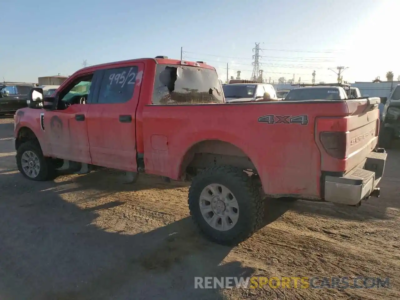 2 Photograph of a damaged car 1FT7W2BT8NEF59953 FORD F250 2022