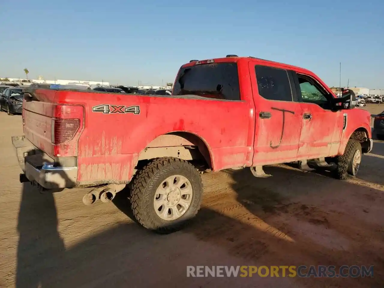 3 Photograph of a damaged car 1FT7W2BT8NEF59953 FORD F250 2022