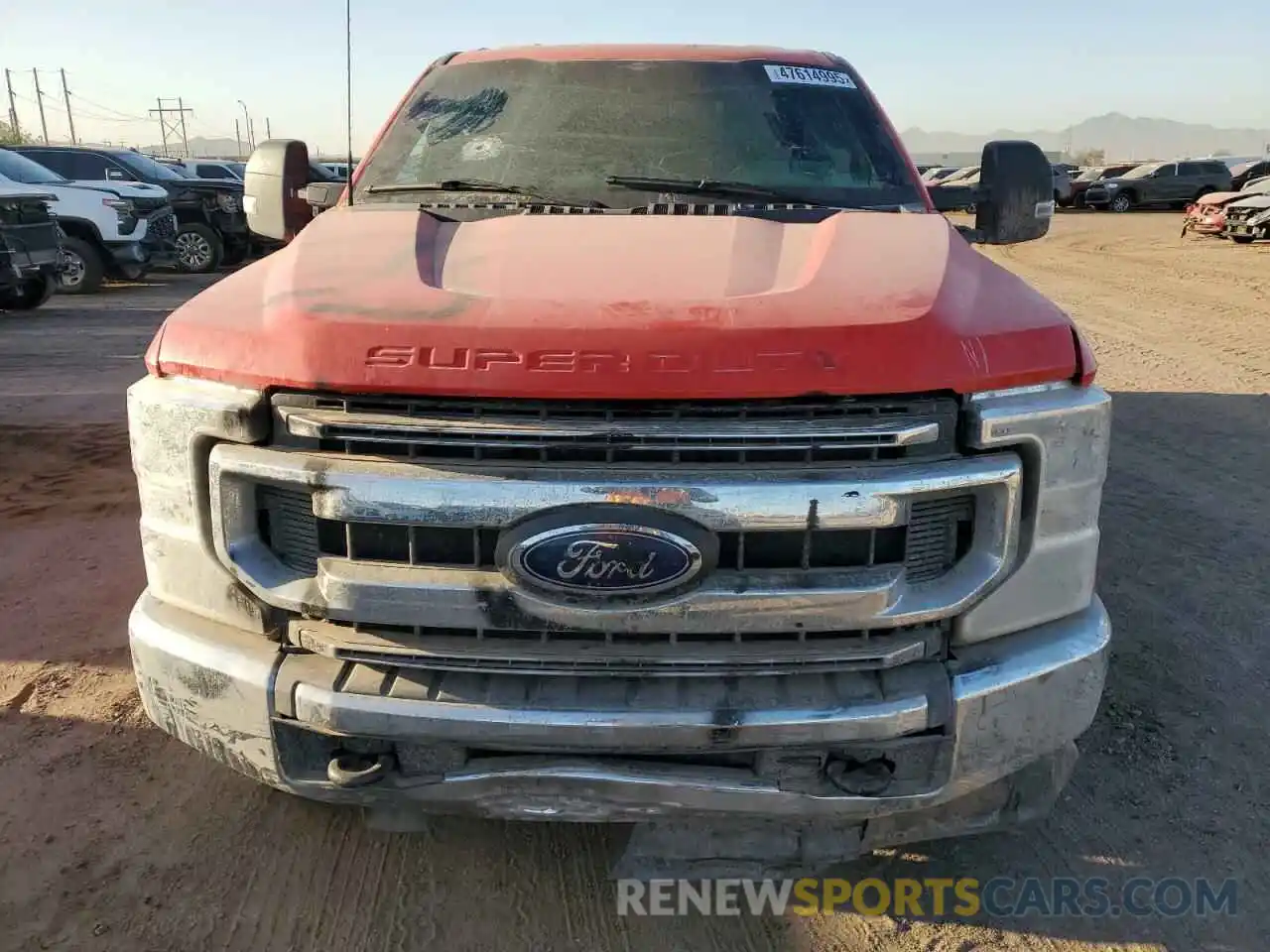 5 Photograph of a damaged car 1FT7W2BT8NEF59953 FORD F250 2022