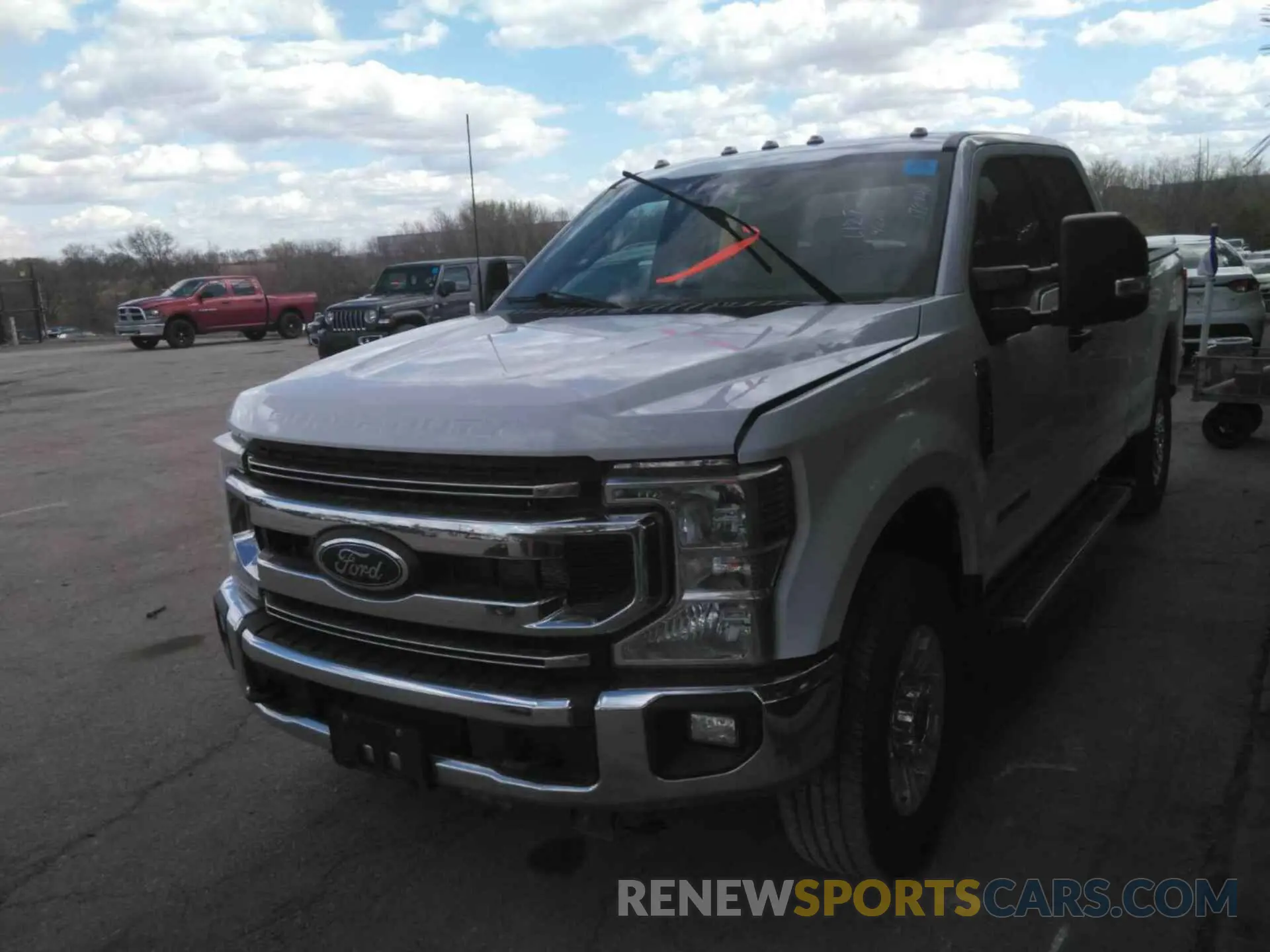 2 Photograph of a damaged car 1FT7W2BT9NEC18593 FORD F250 2022