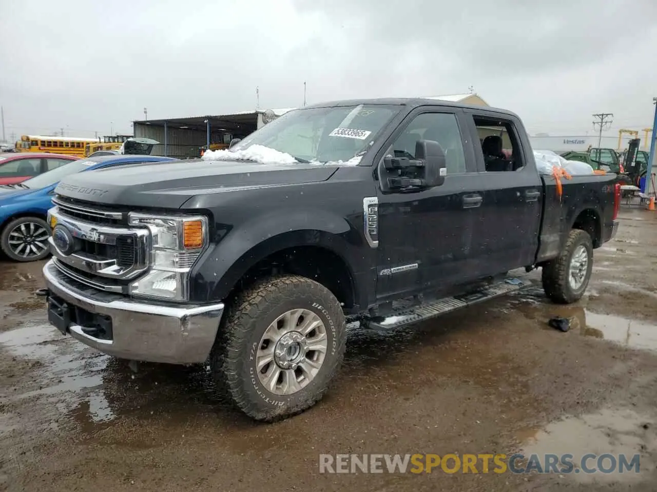 1 Photograph of a damaged car 1FT7W2BT9NEE21368 FORD F250 2022