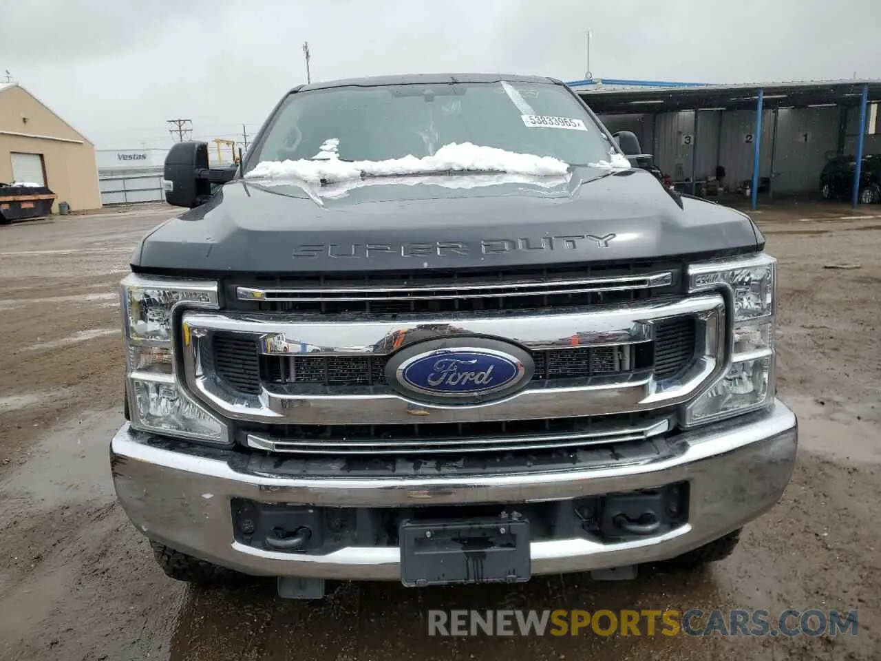 5 Photograph of a damaged car 1FT7W2BT9NEE21368 FORD F250 2022