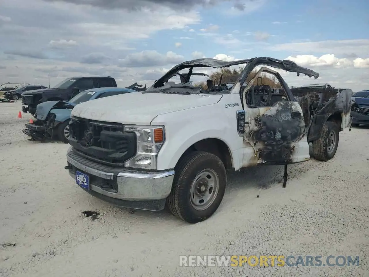 1 Photograph of a damaged car 1FT7X2A61NEF36541 FORD F250 2022