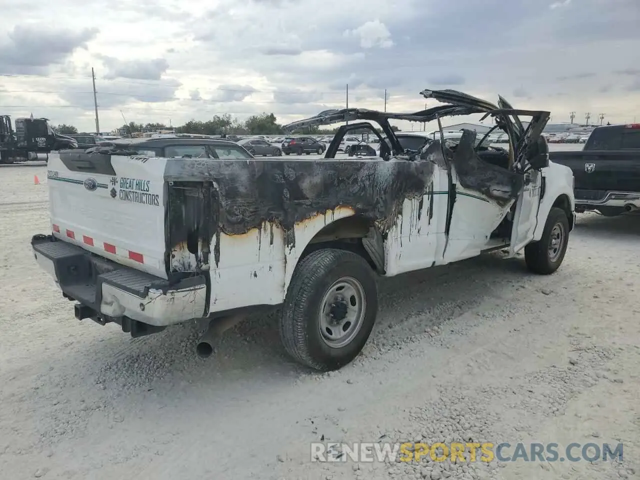 3 Photograph of a damaged car 1FT7X2A61NEF36541 FORD F250 2022