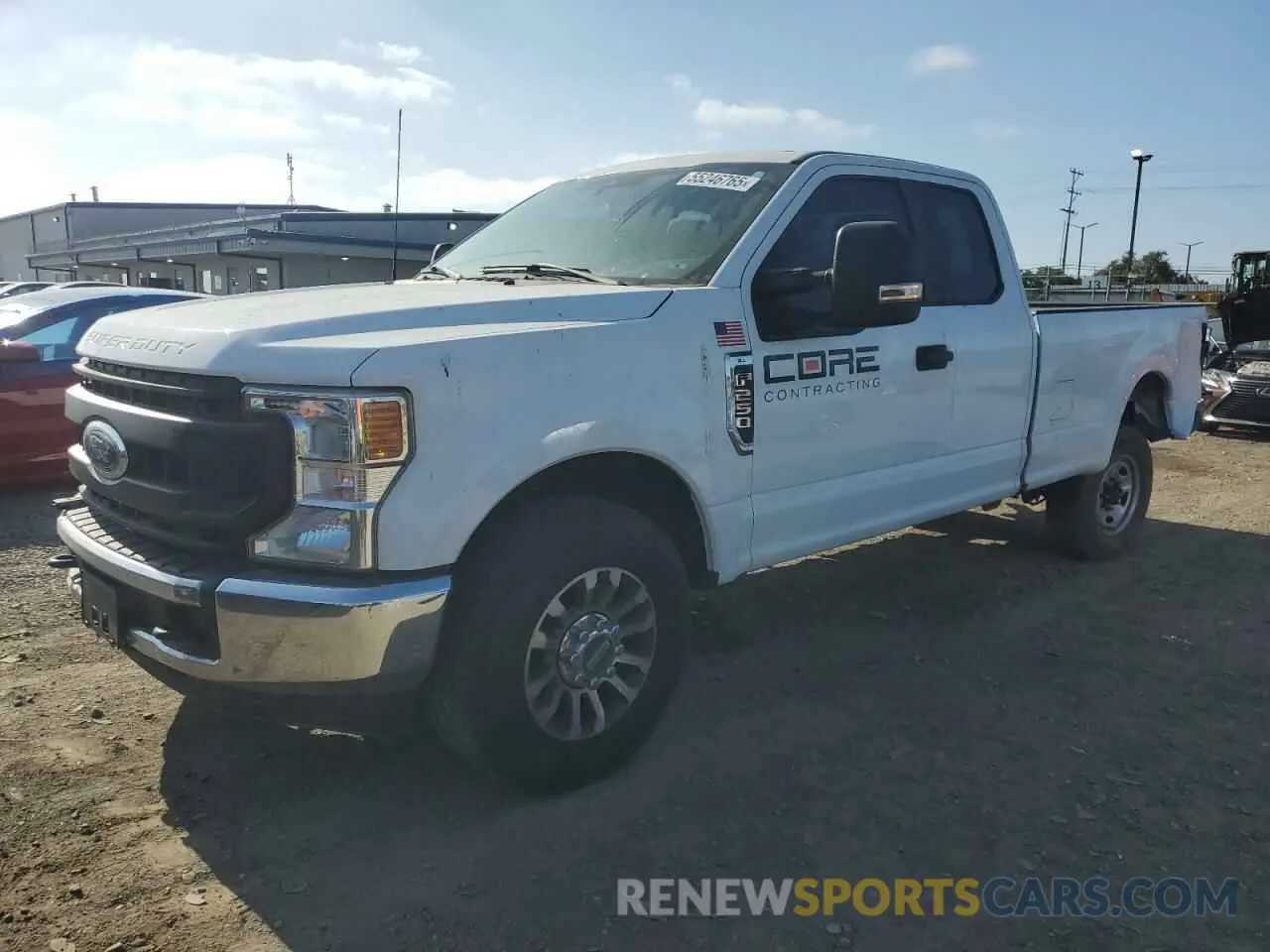 1 Photograph of a damaged car 1FT7X2A62NEF83139 FORD F250 2022