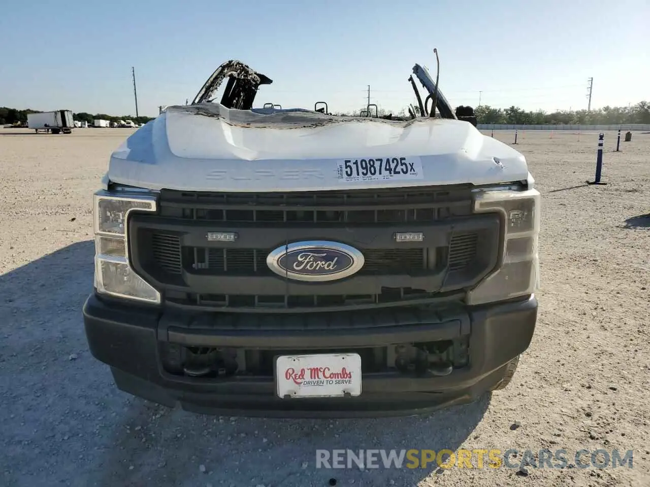 5 Photograph of a damaged car 1FT7X2AT2NEE90272 FORD F250 2022