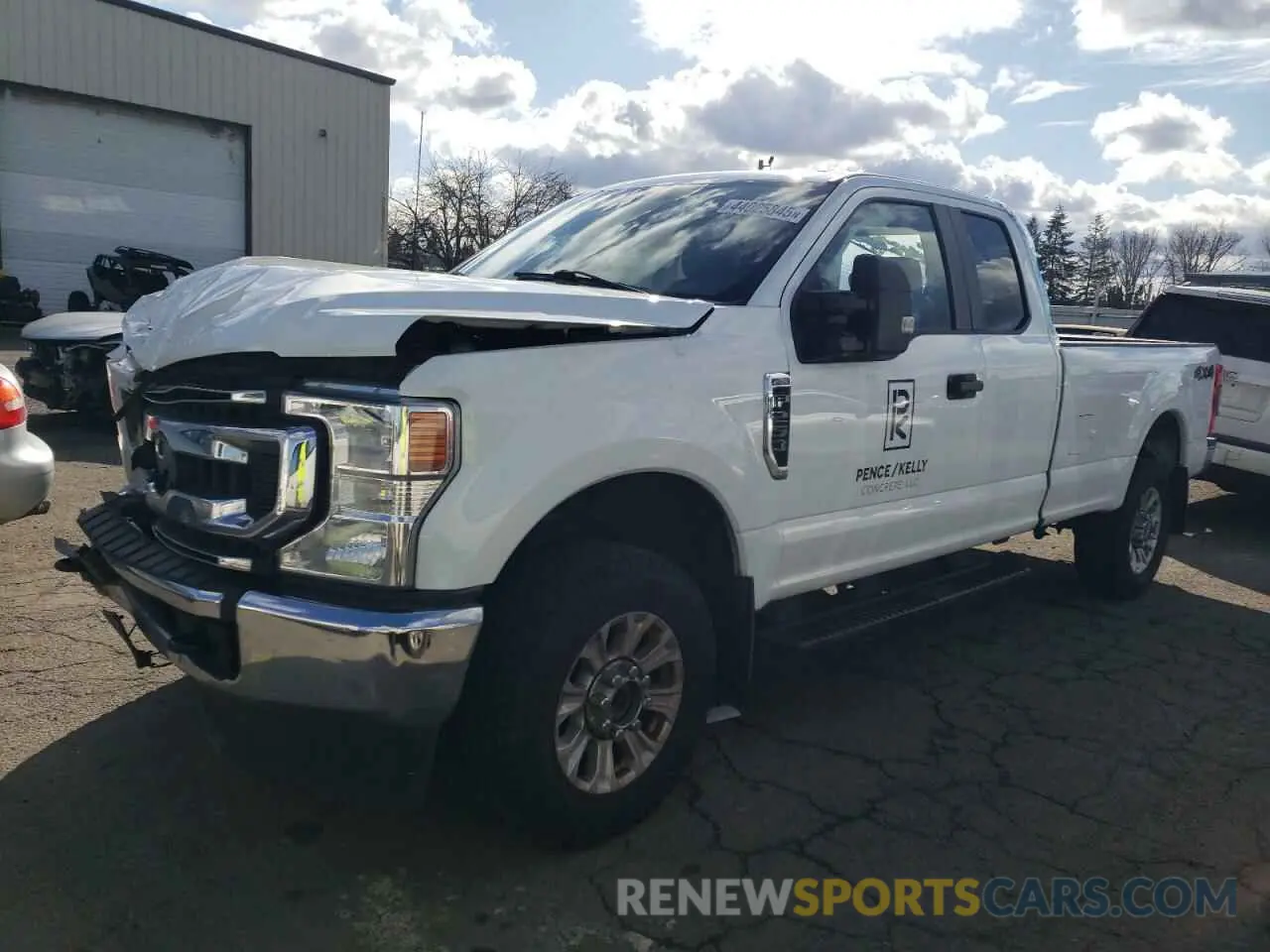 1 Photograph of a damaged car 1FT7X2B60NEF27845 FORD F250 2022
