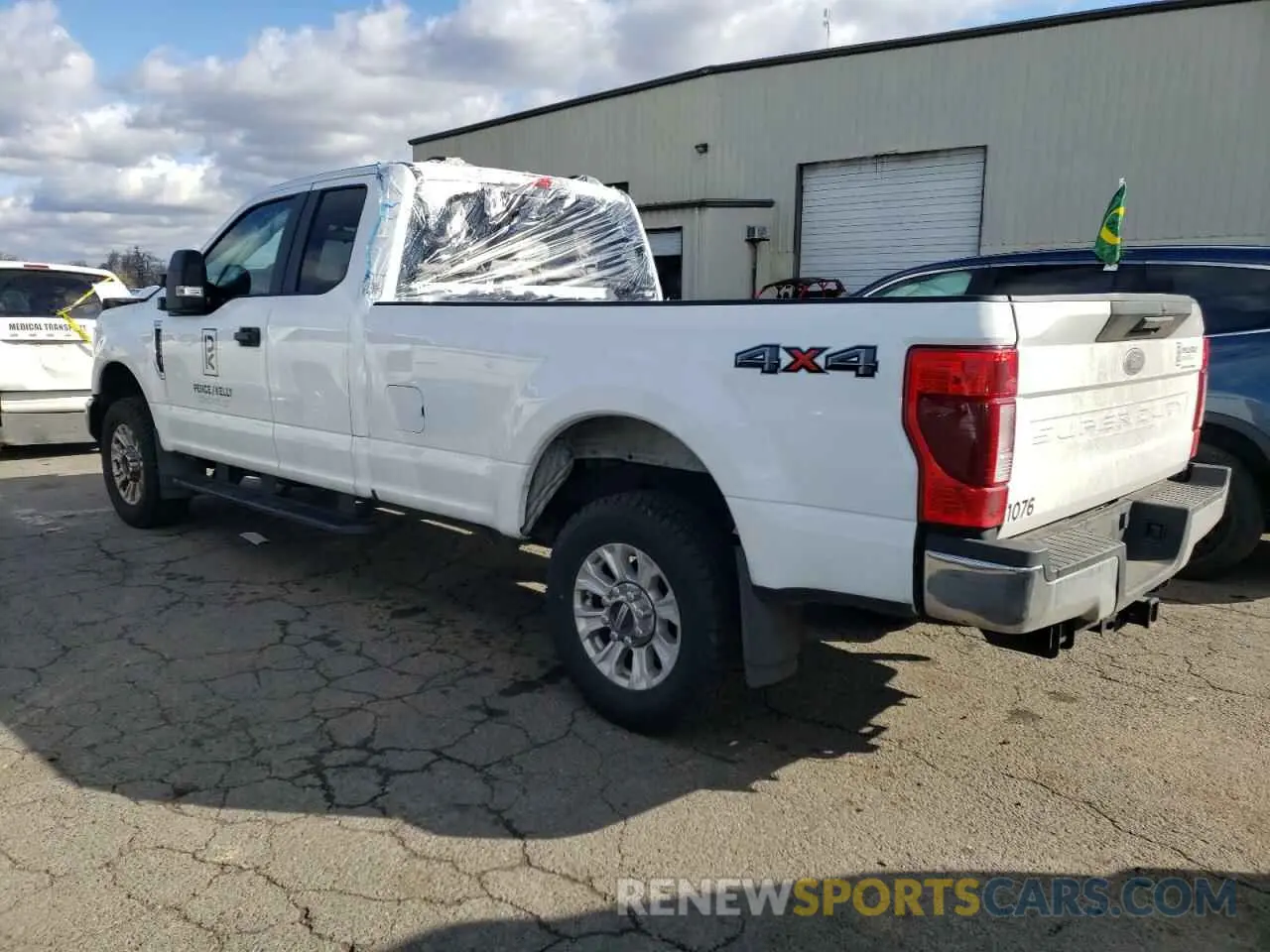 2 Photograph of a damaged car 1FT7X2B60NEF27845 FORD F250 2022
