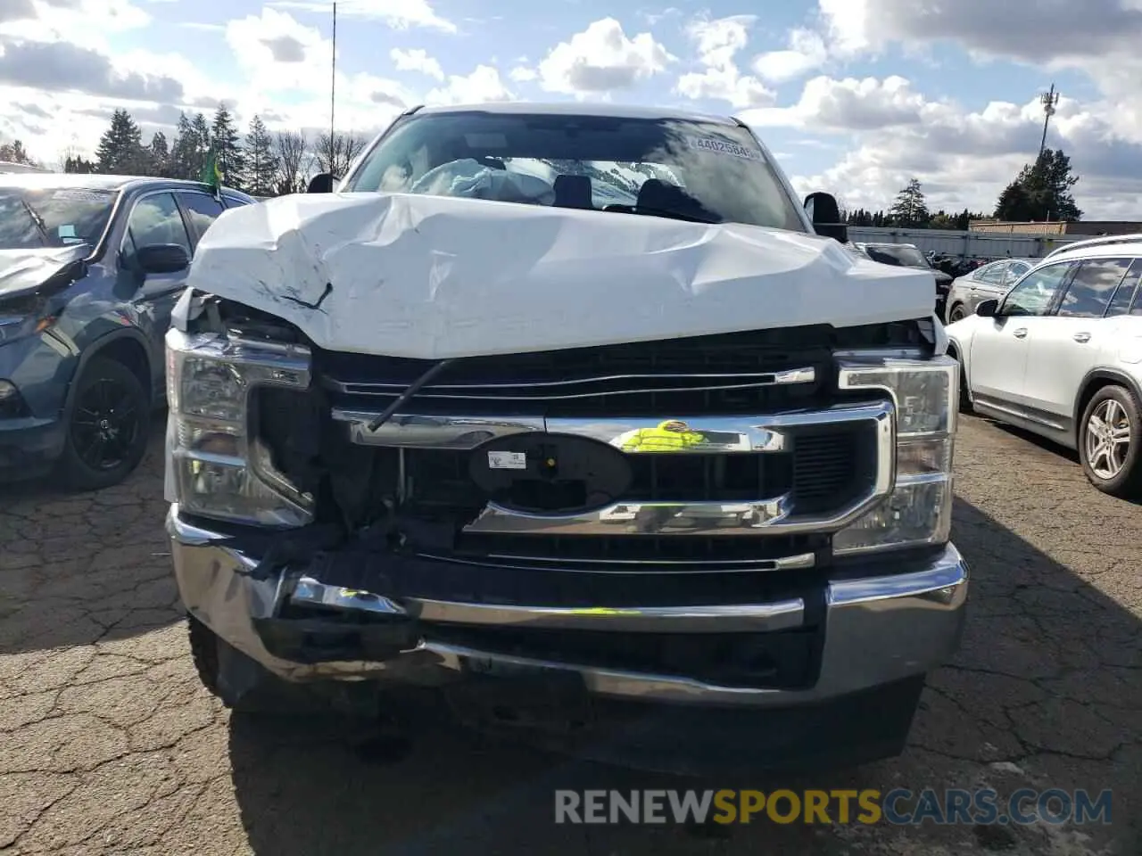 5 Photograph of a damaged car 1FT7X2B60NEF27845 FORD F250 2022