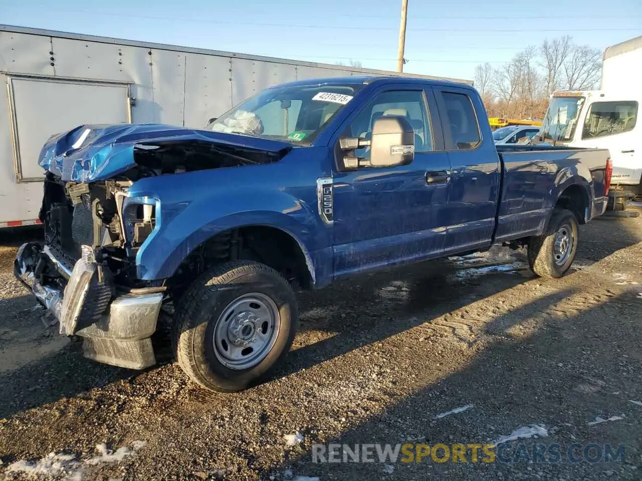 1 Photograph of a damaged car 1FT7X2B61NEE74542 FORD F250 2022