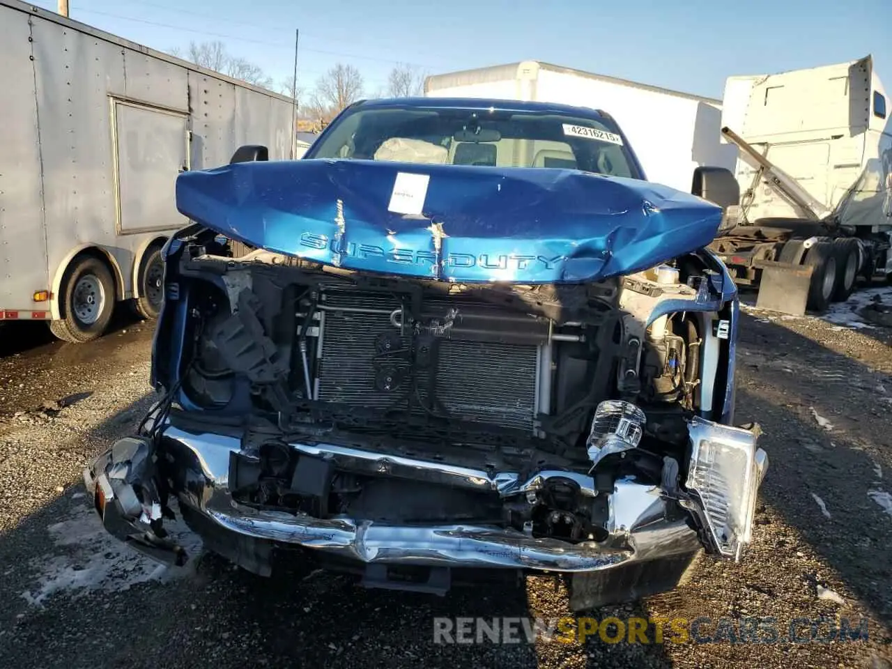 5 Photograph of a damaged car 1FT7X2B61NEE74542 FORD F250 2022