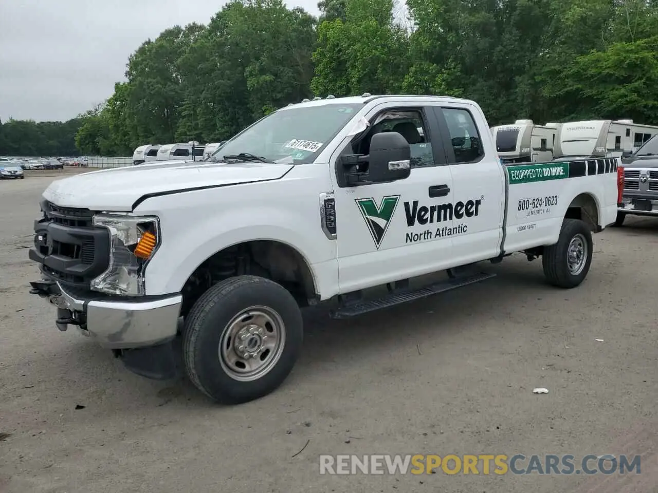 1 Photograph of a damaged car 1FT7X2B68NEE31039 FORD F250 2022