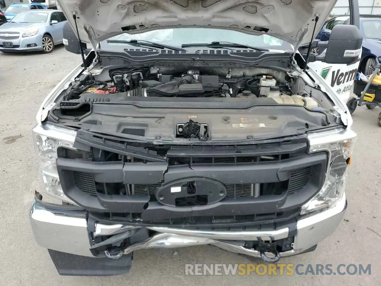 11 Photograph of a damaged car 1FT7X2B68NEE31039 FORD F250 2022