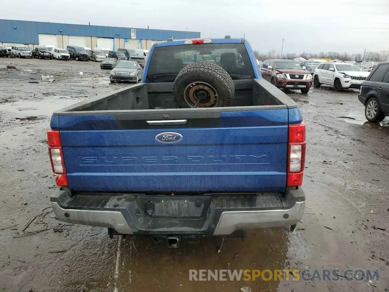 6 Photograph of a damaged car 1FT7X2BNXNED87164 FORD F250 2022