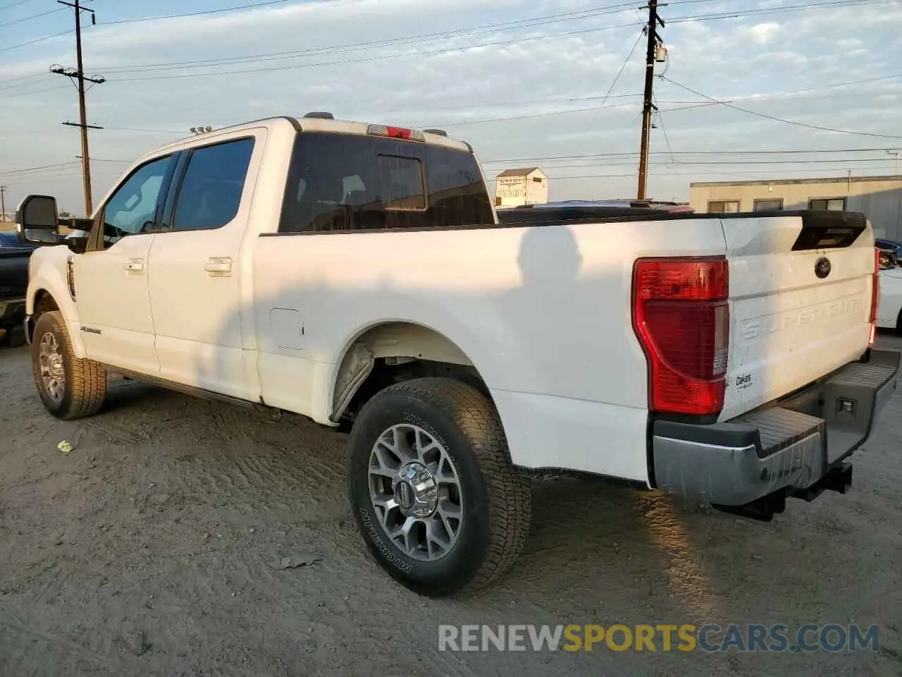 2 Photograph of a damaged car 1FT8W2BT2NEF64554 FORD F250 2022